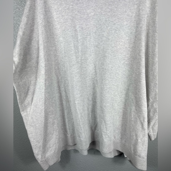 COS 10% Cashmere Grey Oversized Long Sleeve Sweater EUR S Pullover CrewNeck - Picture 5 of 6